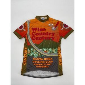 Voler Cycling Jersey Wine Country Century Santa Rosa CA Women's Size M